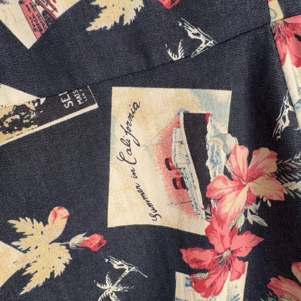 Tiki Floral Print Midi Dress - Picture 3 of 10